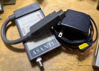 Asante Mini En/sc Macintosh Scsi To Tp Ethernet Adapter W/hdi - 30 Cable