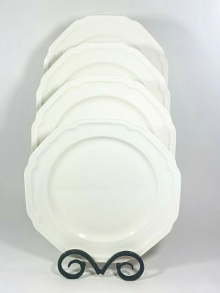 Mikasa Antique White Dinner Plates - Set/4