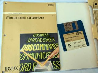 Ibm Ibm - Jx Ibmjx Aus Nz Jap Vintage Software 5601 - Sgq Fixed Disk Organizer
