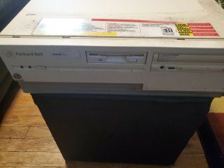 Vintage Packard Bell Axcel 3510 100 Mhz Intel No Hdd 8mb Ram Win 95 - Parts Only