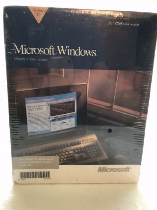 Microsoft Windows 3.  0,  3 1/2 " (720k) Disk Version