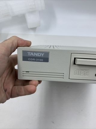 1994 Tandy Computer Cdr - 3100 External Cd - Rom Drive