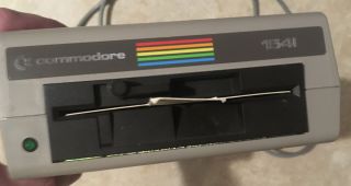 Vintage Commodore 64 1541 Floppy Disk Drive.  C64