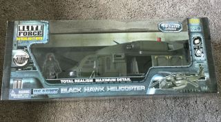 Bbi Elite Force Us Army Black Hawk Military 1/18 Helicopter - Rare