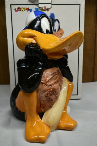 Daffy Duck Cookie Jar Baseball Looney Tunes 1993 Warner Bros Ceramic Vtg