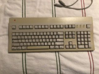 Vintage Apple Extended Keyboard Ii M3501 1990 Made In Usa