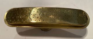 Estate Find Vintage Brass Sprinkler Hose Head Nozzle 5” Antique