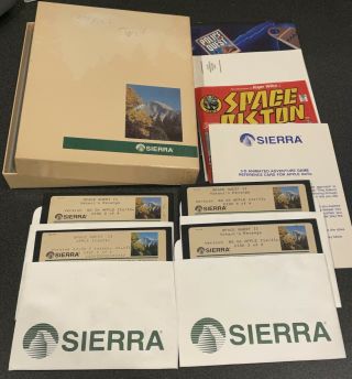 Space Quest Ii Apple Ii Plus Iie 2 Vintage Computer Game Sierra Online
