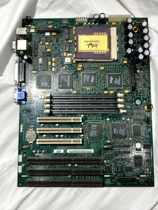 Intel Pentium Pro 200mhz Kb80521ex200 Processor,  Unknown Socket 8 Motherboard