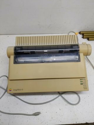 Vintage Apple Imagewriter Ii Printer (model A9m0320)