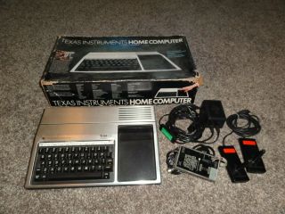 Texas Instruments Ti 99/4a Home Computer With Styrofoam Insert