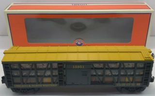 Lionel 6 - 26495 O Gauge Chicago And Northwestern Non - Operating Poultry Car Ln/box
