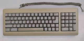 1990 Apple Computer Inc M0110a Mechanical Keyboard Great.
