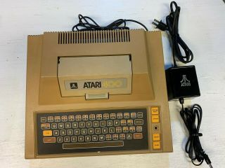 16k Atari 400 Home Computer With Rf Cable And Power Supply