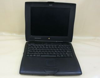 Vintage Apple Macintosh Powerbook G3 Laptop M4753 Computer Black