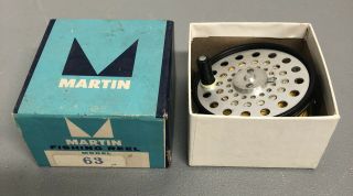 Vintage Martin Fly Fishing Reel Model 63 - Made In The Usa