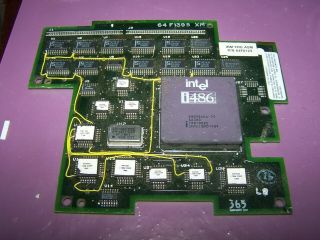 Ibm Ps/2 Model 70 486dx - 25 Processor Board P/n 64f0123 - Estate