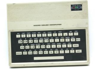 " Radio Shack Trs - 80 Micro Color Computer Model Mc - 10