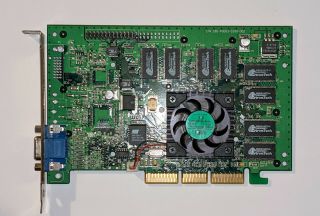 Nvidia Geforce 256 Agp 32mb Vga Video Graphic Card Dell 9830u,  180 - P0003 - 0100 - D02