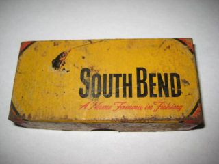 Vintage South Bend - Bass - Oreno 973 Yp - Wood Lure - (collectors Look)