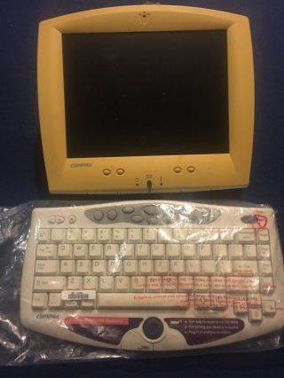 Compaq Msn Companion Series Ce1000 Model 1456vqlin - 3 Terminal And Keyboard.