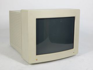 Vintage Apple Macintosh Color High Resolution Rgb Monitor Applecolor - M0401