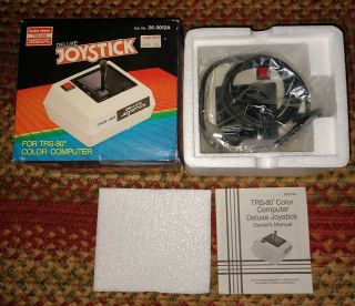 Trs - 80 Deluxe Joystick 26 - 3012a Tandy Radio Shack Color Computer