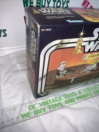 Vintage Kenner Star Wars 1978 Landspeeder w/Inserts L@@K 2