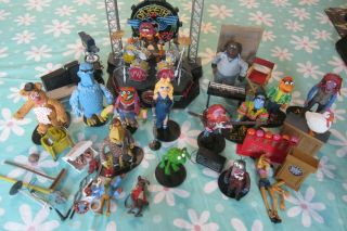 The Muppet Show Electric Mayhem Stage 25 Years 2002,  6 Figures And Accessories