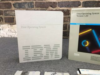 IBM DOS 3.  0 Disk Operating System Software on 3.  5 