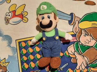 Rare 2003 Hudson Soft Mario Party 5 Luigi (s) Plush Sml Nintendo Toy Mp5