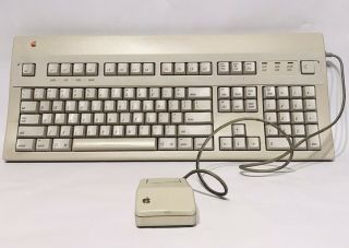 Apple Extended Keyboard Ii For Mac M3501,  Mouse A9m0331