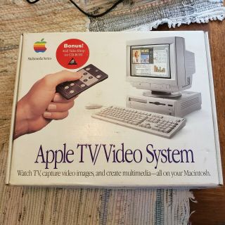 Vintage Apple Tv/video Systen M2896ll/c Open Box -