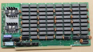 S - 100 Card Pti F.  Dustin 8k Static Memory Ram S100 Board