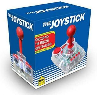 The C64 Micro Switch Joystick - Clear (electronic Games)