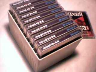 - 10 - Pack Zip 100mb Disks For Ibm Dos Formatted Computers Maxell
