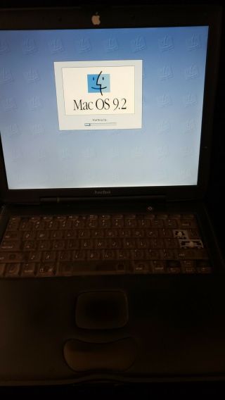 Apple Powerbook M7572 400mhz/1 Mb/64 Mb/10 Gb Hd Or Parts W/ Cord
