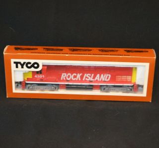 Tyco Ho Train Rock Island Line 4301 Diesel Engine W/box