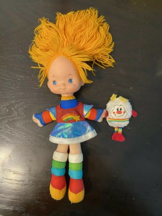 Vintage 1983 Hallmark Rainbow Brite Doll With Twink Sprite