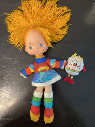 Vintage 1983 Hallmark Rainbow Brite Doll with Twink Sprite 3
