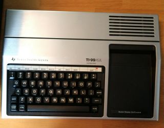 Vintage Ti Texas Instruments Home Computer 99/4a Phc004a Only
