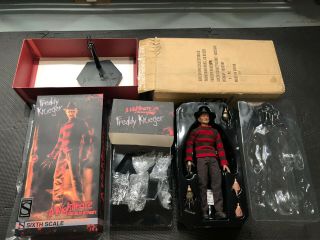 Sideshow 1/6 Freddy Krueger Nightmare On Elm Street - Exclusive Version Rare