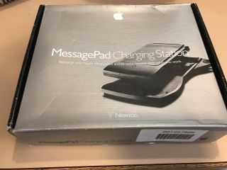 Apple Newton Message Pad Charging Station Complete W/ Stylus & Power Cord
