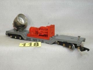 American Flyer Post War S Scale Erie 646 Floodlight Car,  Ready To Run
