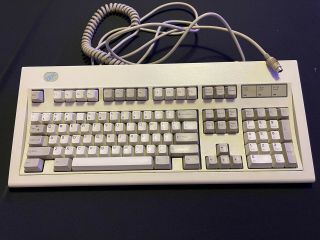 Ibm 1391401 Model M Clicky Keyboard Ps/2 Cable Vintage