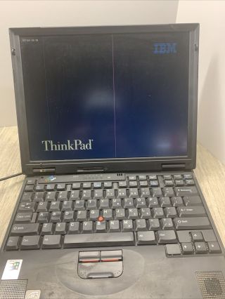 Rare Vintage Ibm Thinkpad 600e Type 2645 Laptop Intel Pentium Parts Only