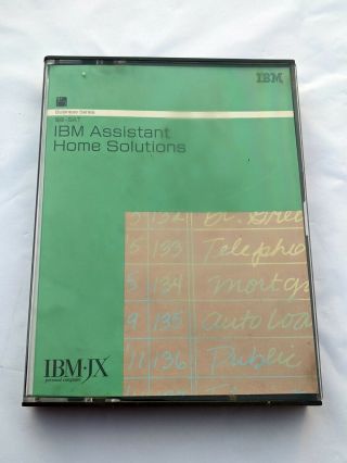 Ibm Ibm - Jx Ibmjx Aus Nz Jap Vintage Software 5601 - Sat Assistant Home Solutions
