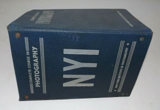 Vintage York Institute Of Photography Complete Course In Photography Binder