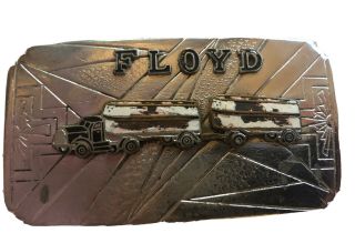 Vintage Stalder Manufacturing Co.  Belt Buckle Union Made Floyd