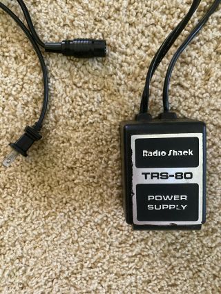 Vintage Tandy/radioshack Trs - 80 Model I Power Supply